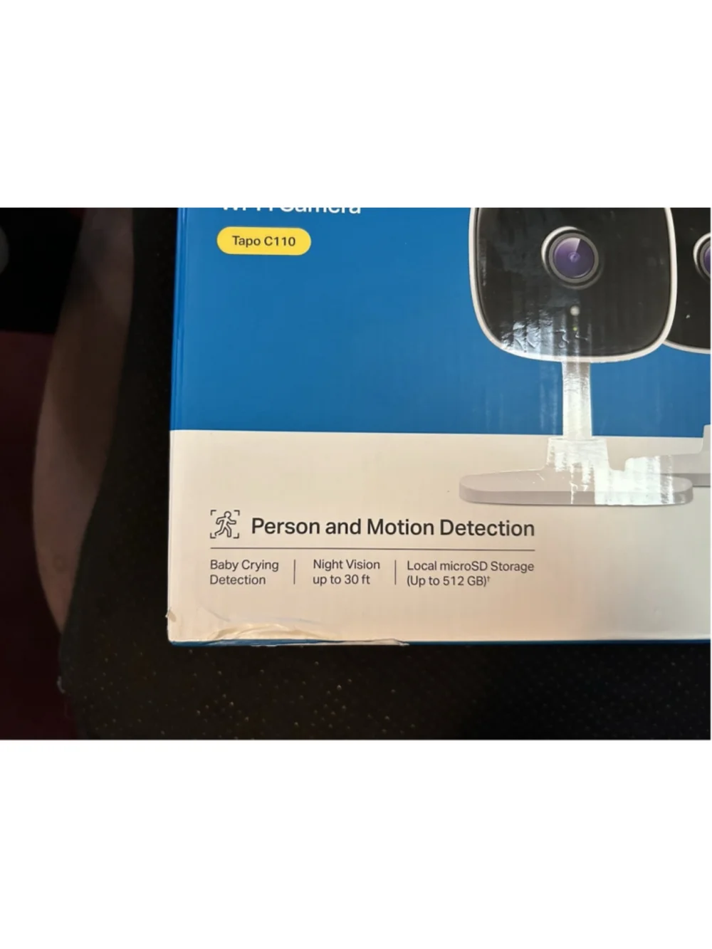 Tapo Home Security Wi Fi Camera 2k Resolution 2 pack Tapo C110 tp-link